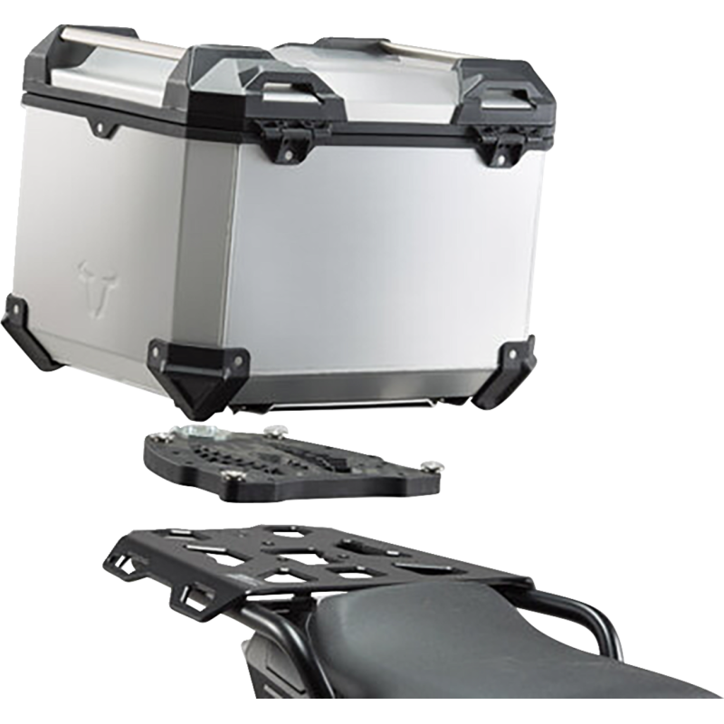 TRAX ADV Top Case System - Silver