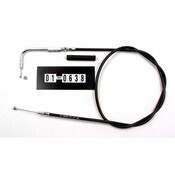 (image for) Motion Pro Black Vinyl Throttle Cable for Dresser (42.5" Std)