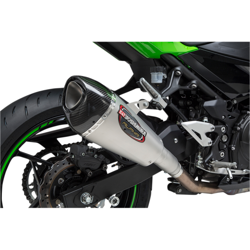Yoshimura Alpha T (Works Finish) Muffler for Kawasaki Ninja 400 18-23