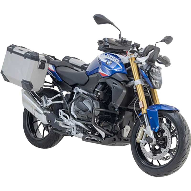 TRAX ADV Side Case Set - 37/37 L, Silver