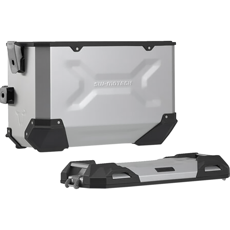 TRAX ADV Side Case Set - 37/37 L, Silver