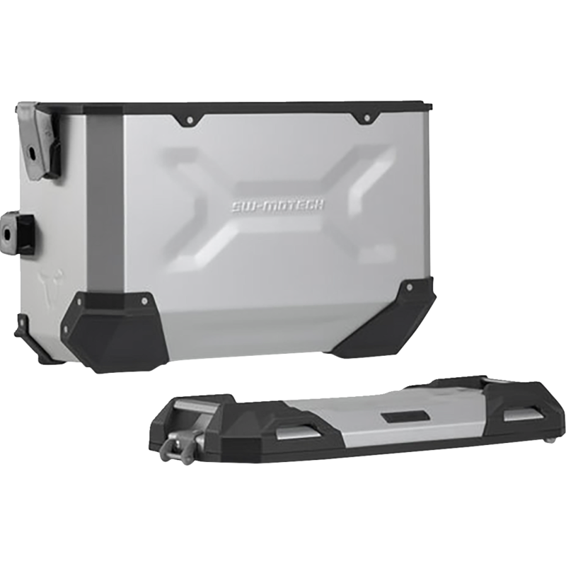 TRAX ADV Side Case Set - 37/37 L, Silver