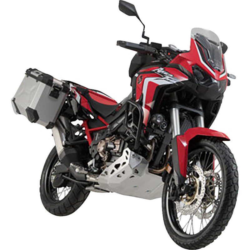 TRAX ADV Side Case Set - 45/37 L, Silver