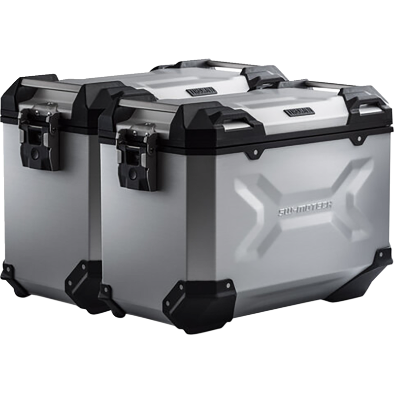 TRAX ADV Side Case Set - 45/45 L, Silver