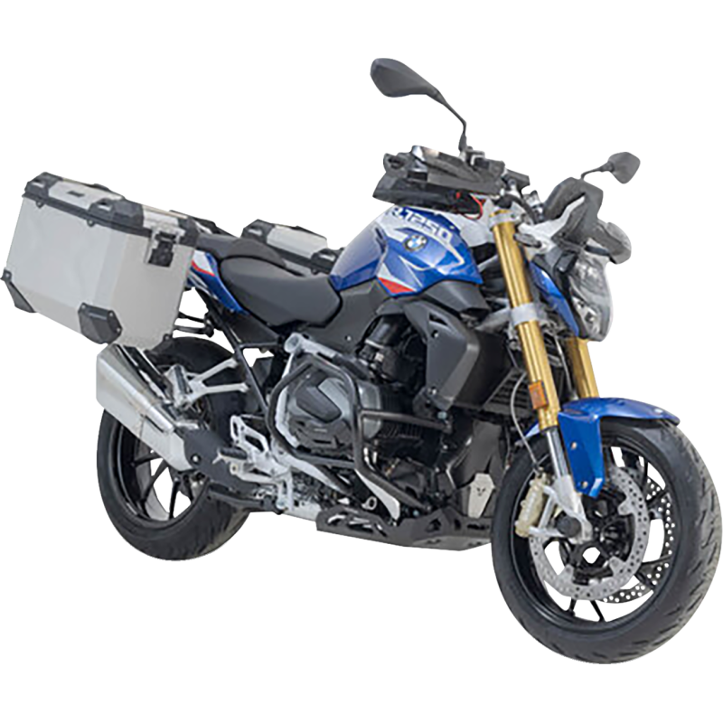 TRAX ADV Side Case Set - 45/45 L, Silver