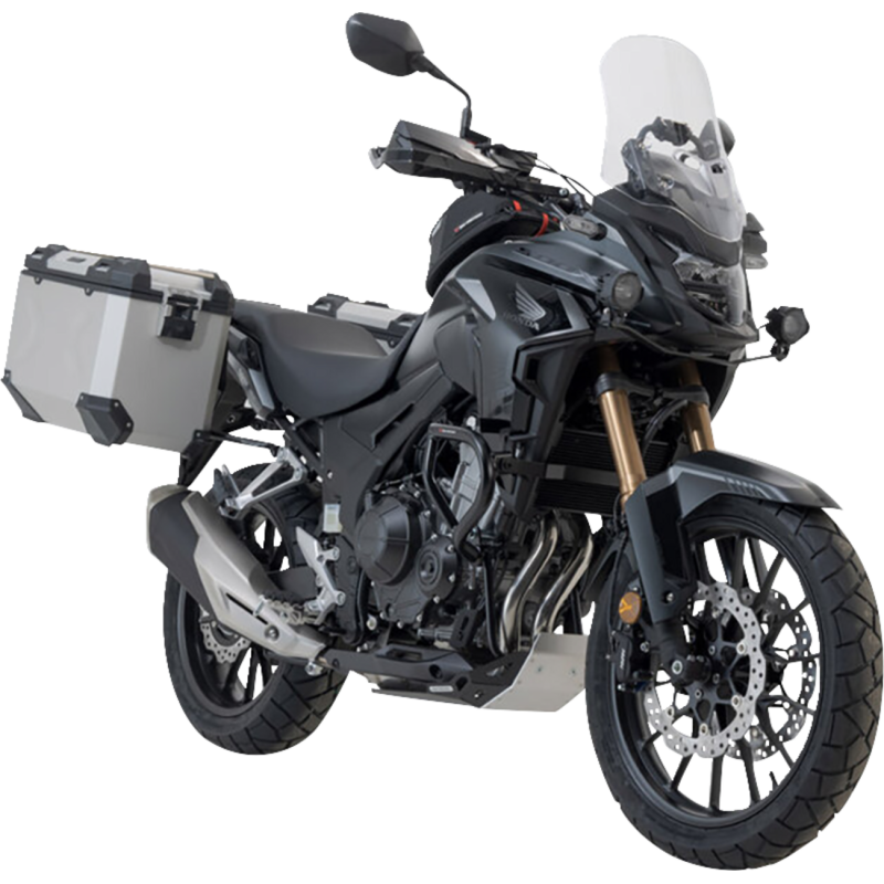 TRAX ADV Side Case Set - 45/45 L, Silver