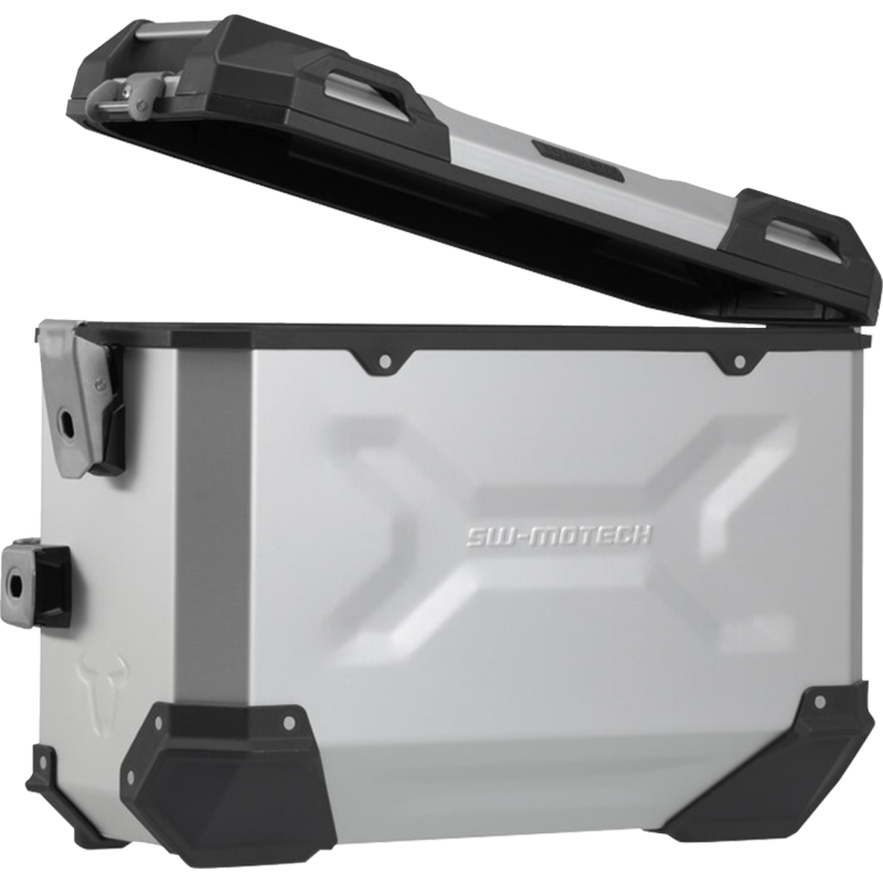 TRAX ADV Side Case Set - 45/45 L, Silver