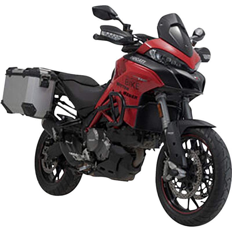 TRAX ADV Side Case Set - 45/45 L, Silver