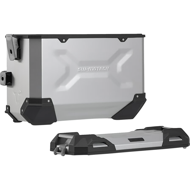 TRAX ADV Side Case Set - 45/45 L, Silver