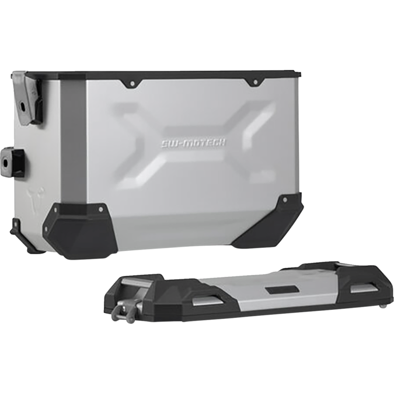 TRAX ADV Side Case Set - 45/45 L, Silver