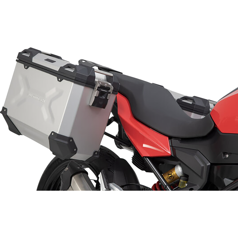 TRAX ADV Side Case Set - 45/45 L, Silver