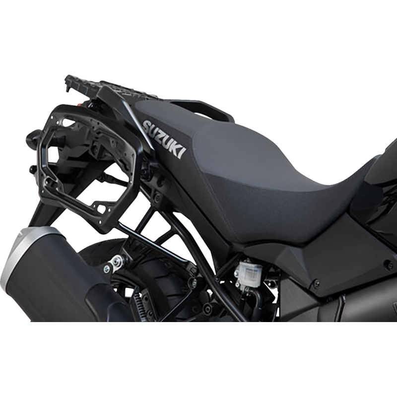 TRAX ADV Side Case Set - Suzuki DL1000 V-Strom 1000 14-19, 37/37 L, Black