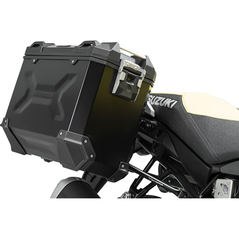 TRAX ADV Side Case Set - Suzuki DL1000 V-Strom 1000 14-19, 37/37 L, Black