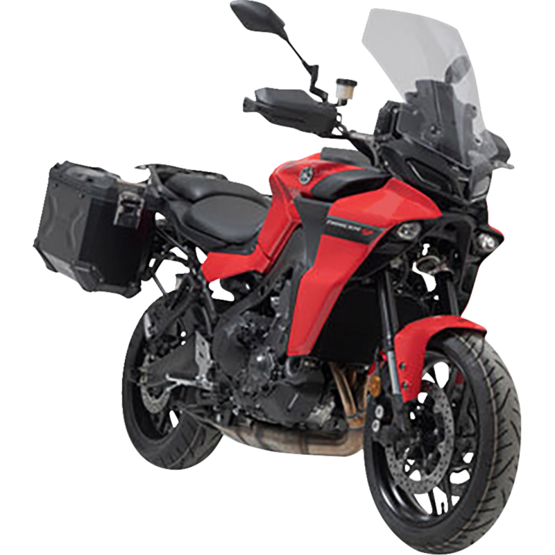 TRAX ADV Side Case Set - Yamaha Tracer 9 20-24, 37/37 L, Black