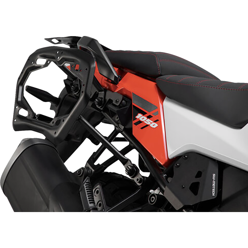 TRAX ADV Side Case Set - Suzuki DL1050 V-Strom 1050 19-25, 45/37 L, Black