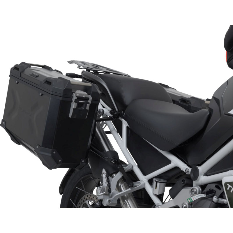 TRAX ADV Side Case Set - Triumph Tiger 1200 Rally/GT Explorer 22-25, 45/37 L, Black