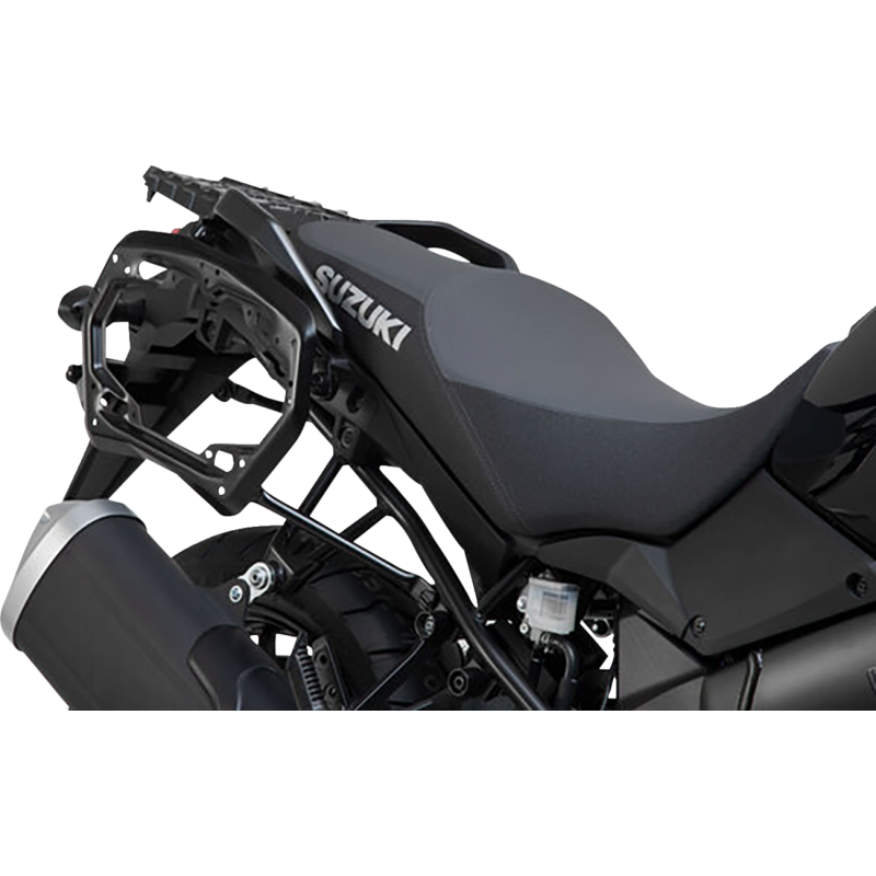 TRAX ADV Side Case Set - Suzuki DL1000 V-Strom 1000 14-19, 45/45 L, Black