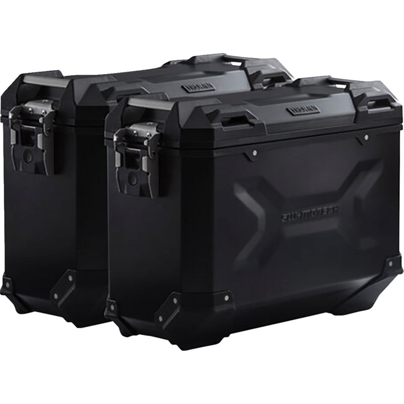 TRAX ADV Side Case Set - Suzuki DL650 V-Strom 650 16-25, 37/37 L, Black