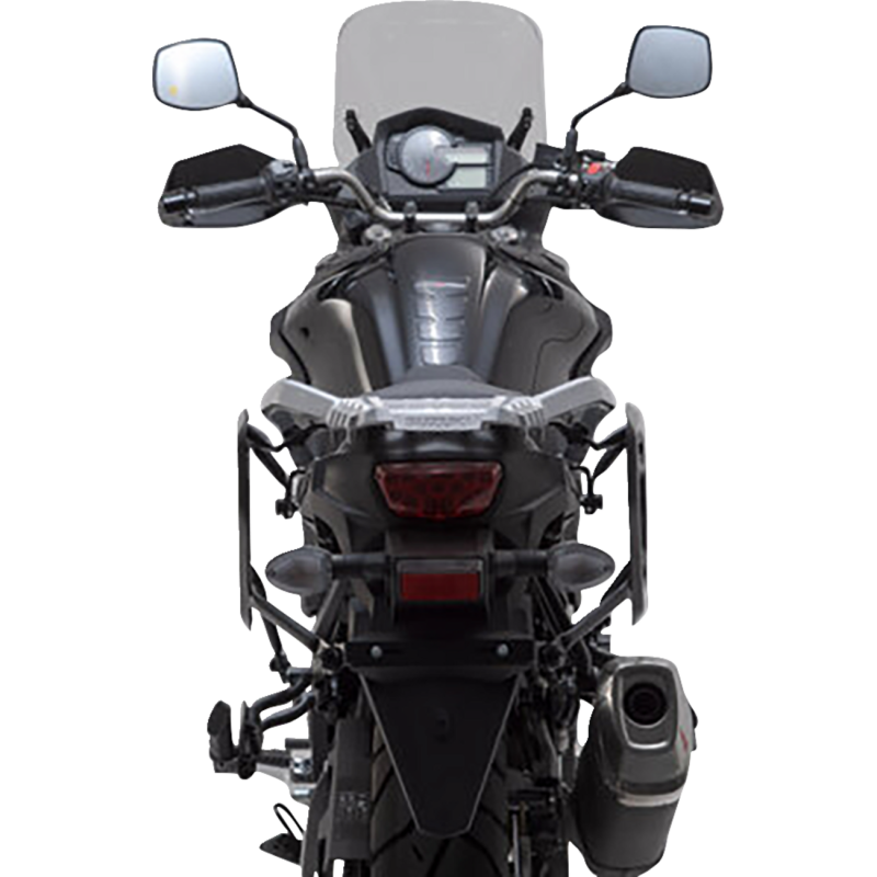 TRAX ADV Side Case Set - Suzuki DL650 V-Strom 650 16-25, 45/45 L, Black