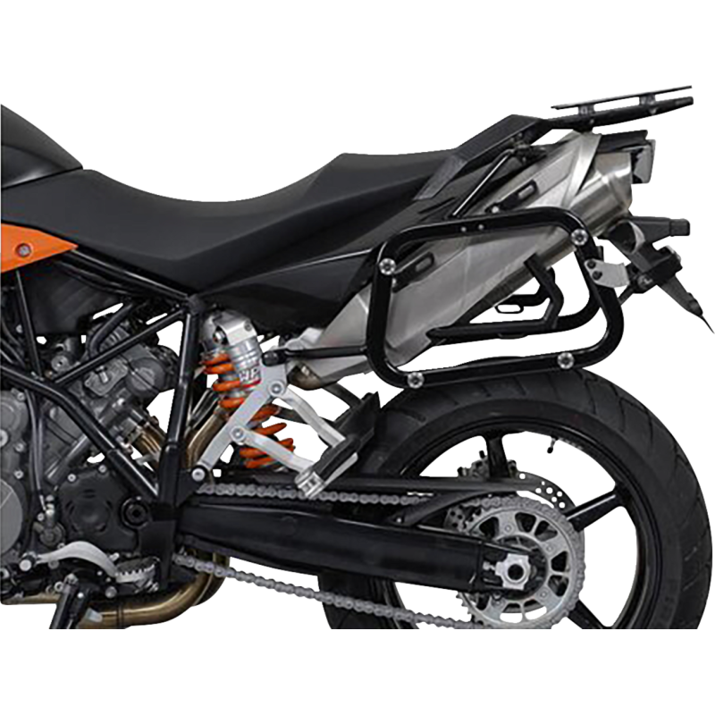 TRAX ADV Side Case Set - KTM 950/990 SM/SM-T/SM-R, 37/37 L, Silver