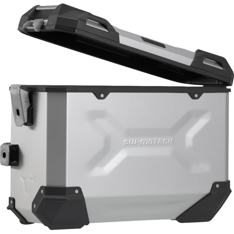 TRAX ADV Side Case Set - Suzuki DL650 V-Strom 650 16-25, 37/37 L, Silver