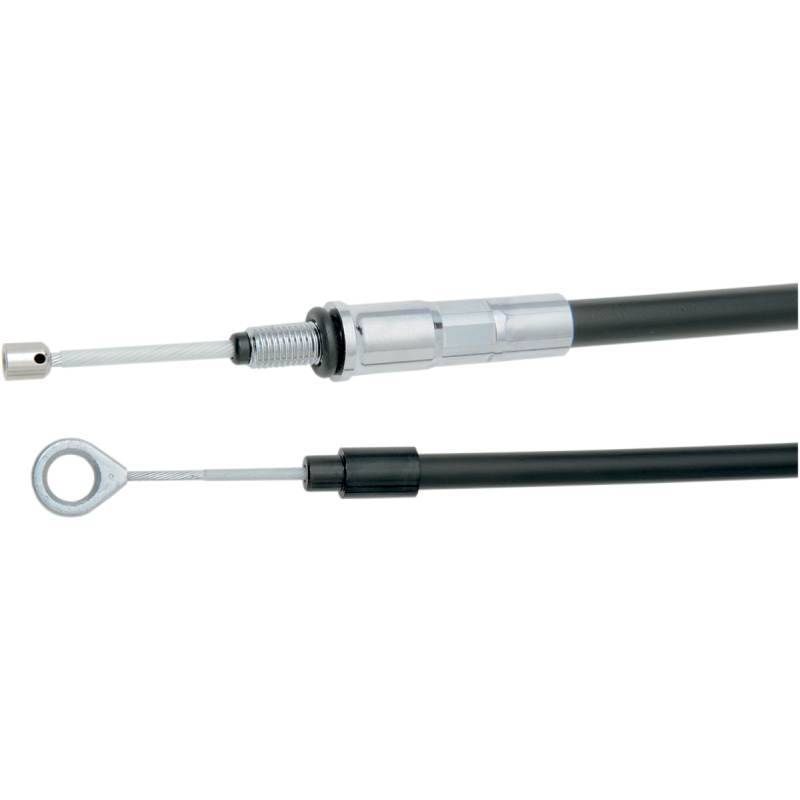 BYO Black Vinyl Clutch Cable Kit (Softail/Dyna)