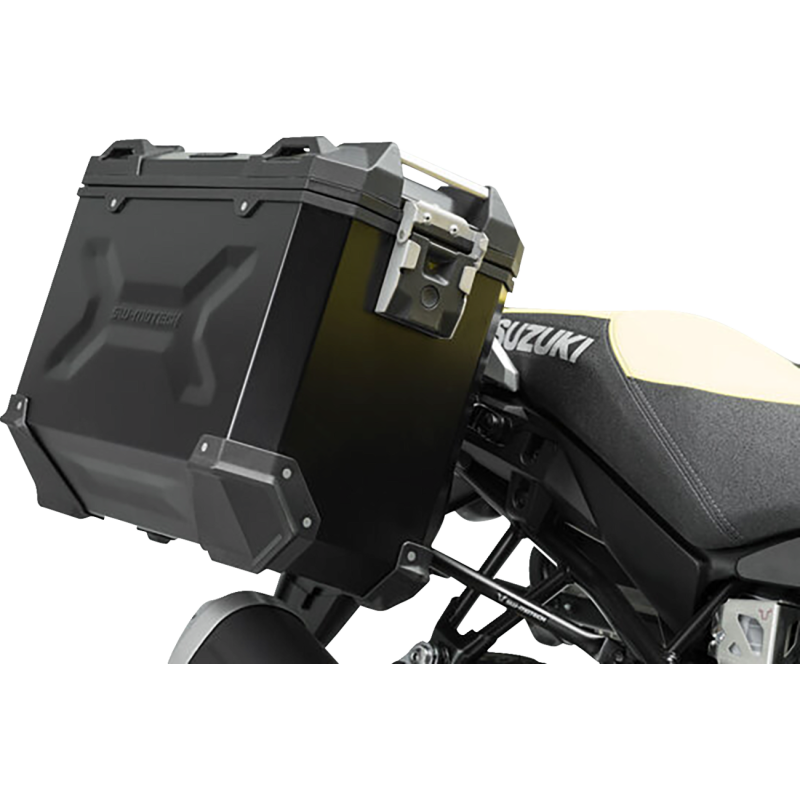 TRAX ADV Side Case Set - Suzuki DL1000 V-Strom 1000 14-19, 37/37 L, Silver