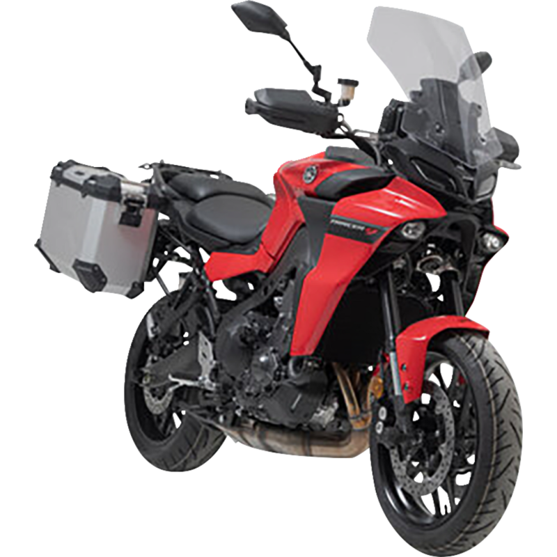 TRAX ADV Side Case Set - Yamaha Tracer 9 20-24, 37/37 L, Silver