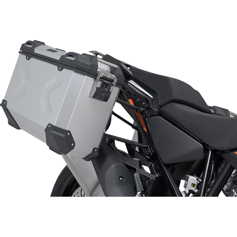 TRAX ADV Side Case Set - KTM 1290 Super Adventure 21-25, 45/37 L, Silver