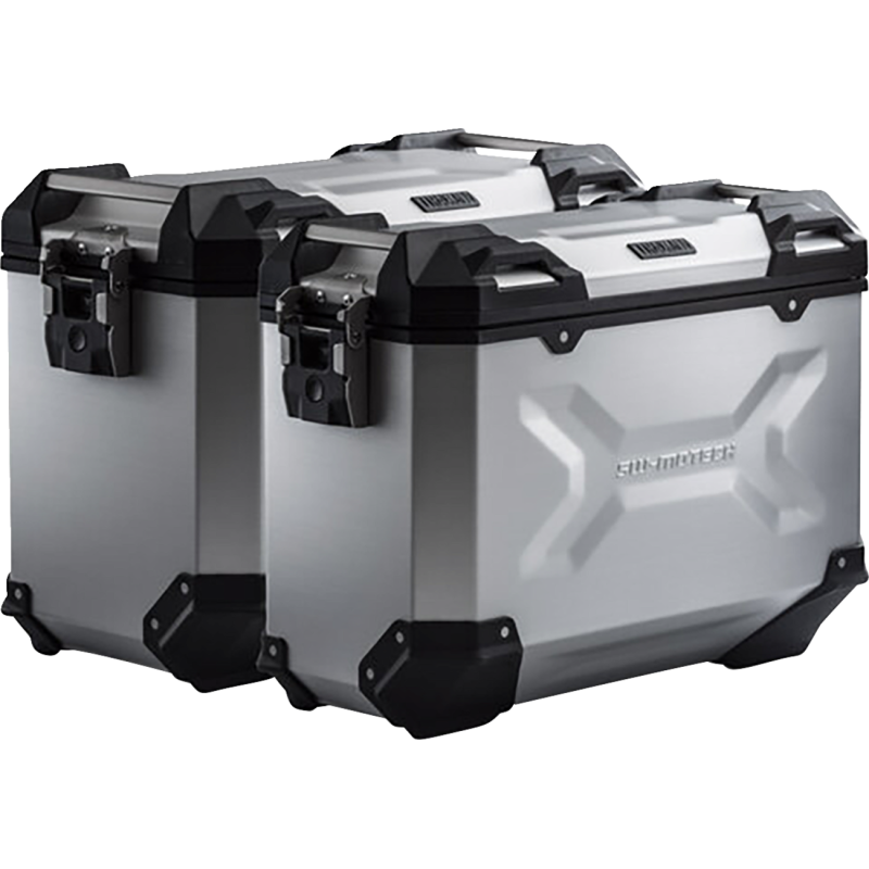 TRAX ADV Side Case Set - Suzuki DL1050 V-Strom 1050 19-25, 45/37 L, Silver