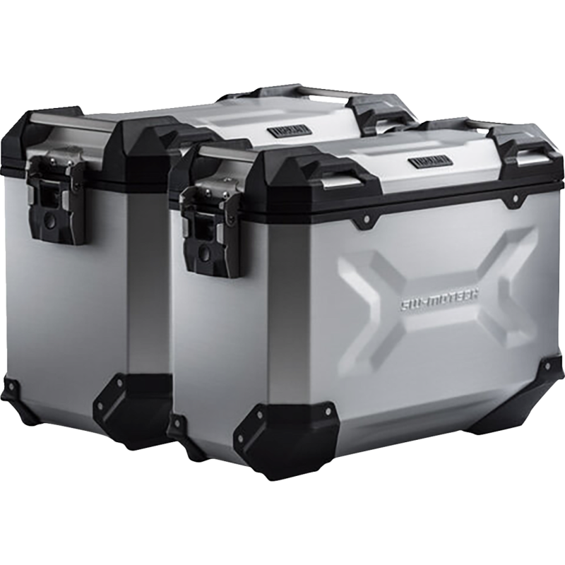 TRAX ADV Side Case Set - Triumph Tiger 1200 Rally/GT Explorer 22-25, 45/37 L, Silver