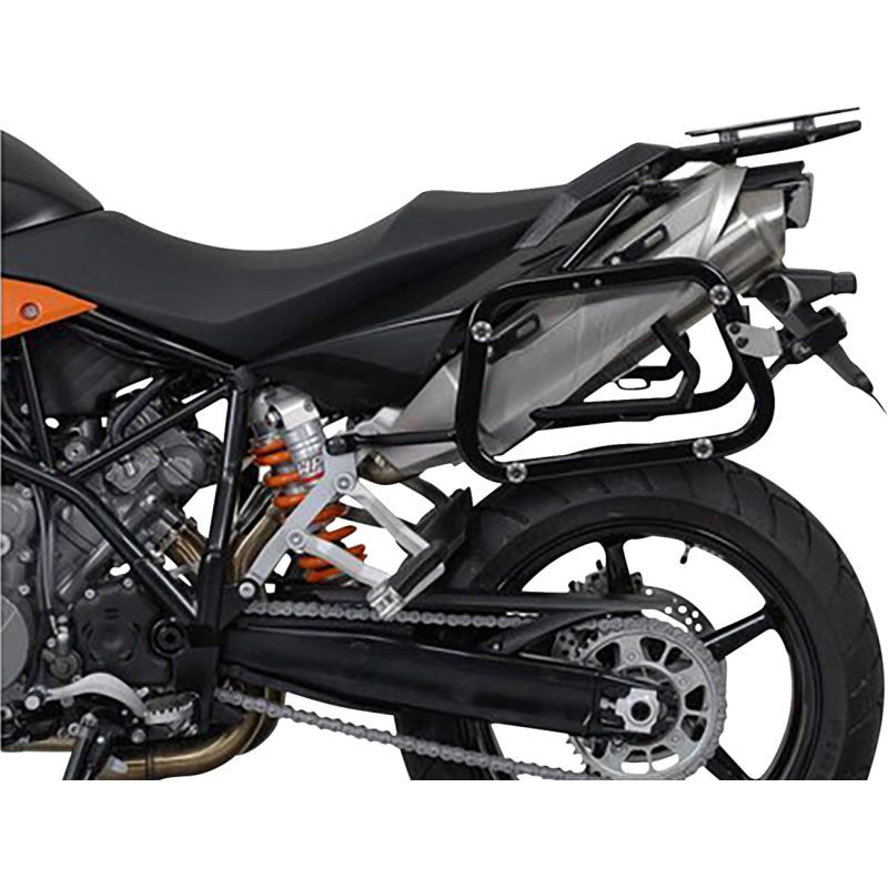 TRAX ADV Side Case Set - KTM 950/990 SM/SM-T/SM-R, 45/45 L, Silver