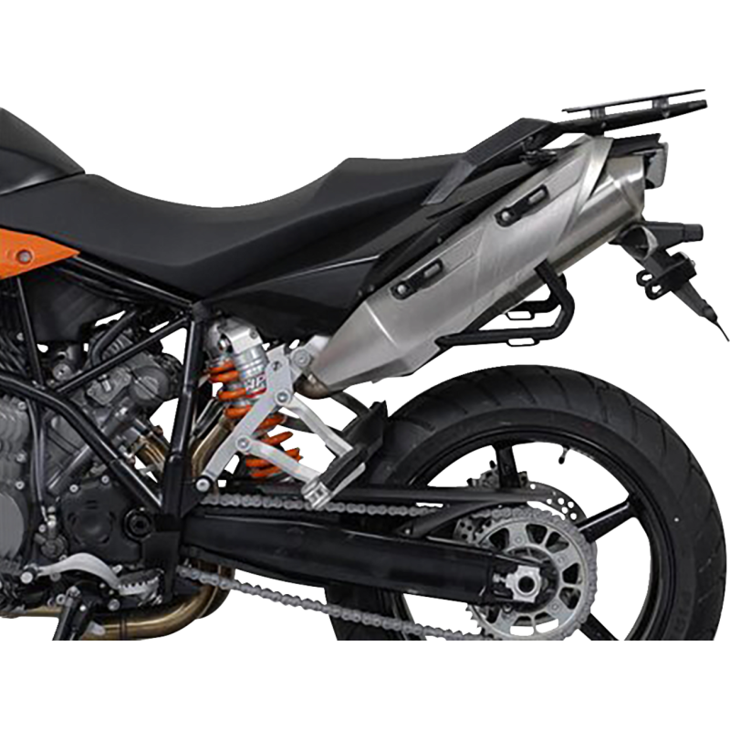 TRAX ADV Side Case Set - KTM 950/990 SM/SM-T/SM-R, 45/45 L, Silver