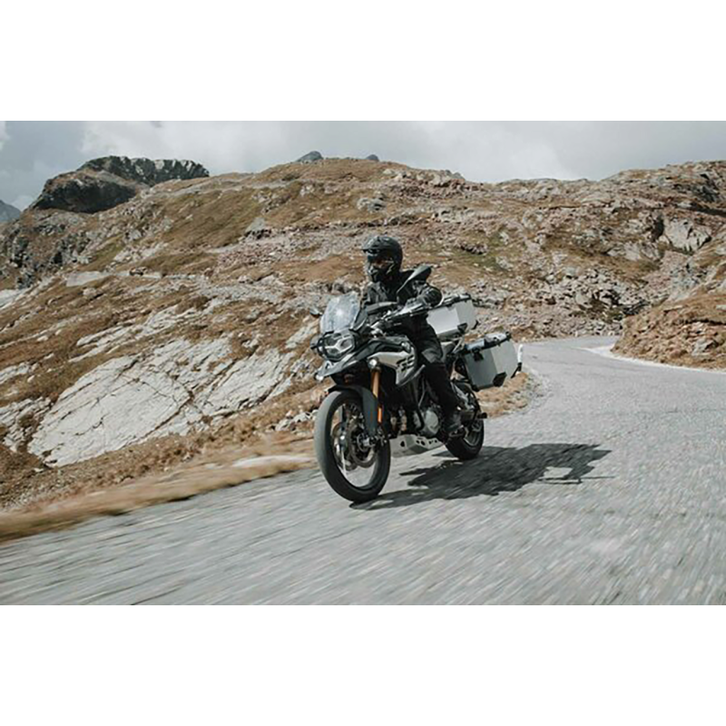 TRAX ADV Side Case Set - KTM 950/990 SM/SM-T/SM-R, 45/45 L, Silver