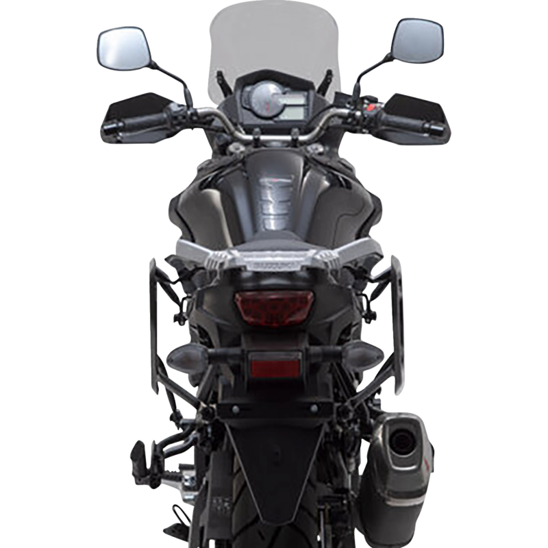 TRAX ADV Side Case Set - Suzuki DL650 V-Strom 650 16-25, 45/45 L, Silver