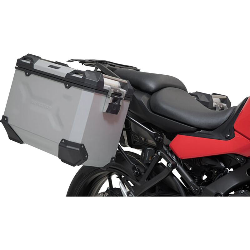 TRAX ADV Side Case Set - Yamaha Tracer 9 20-24, 45/45 L, Silver