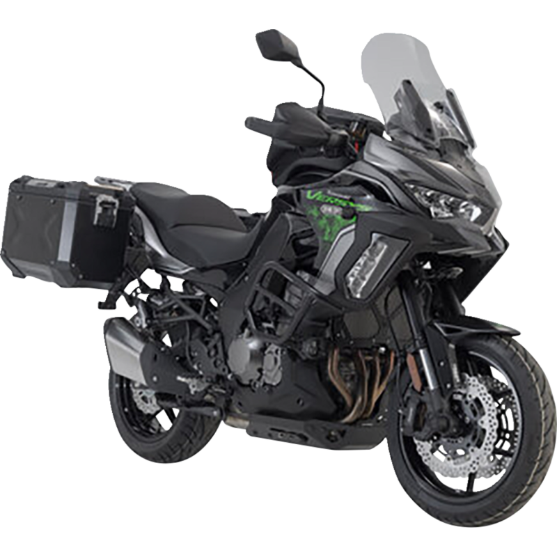 TRAX ADV Side Case Set - Kawasaki KLE1000 Versys 1000/S 18-25, 37/37 L, Black