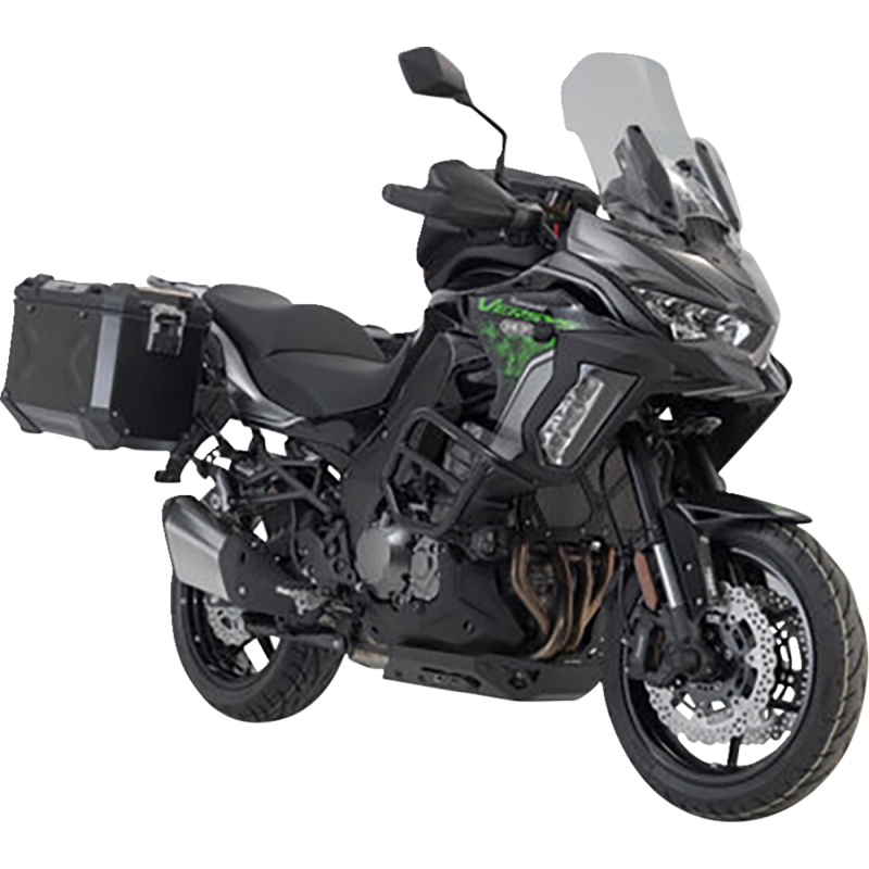 TRAX ADV Side Case Set - Kawasaki KLE1000 Versys 1000/S 18-25, 45/45 L, Black