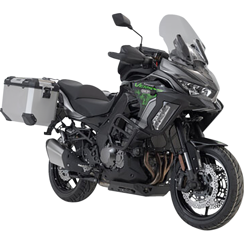 TRAX ADV Side Case Set - Kawasaki KLE1000 Versys 1000/S 18-25, 37/37 L, Silver