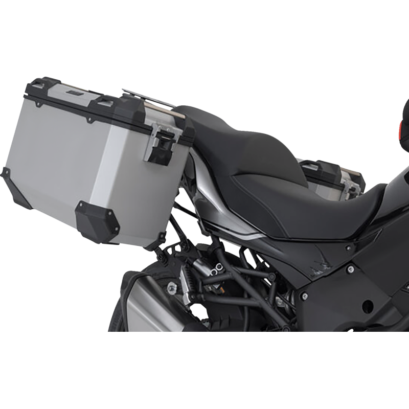 TRAX ADV Side Case Set - Kawasaki KLE1000 Versys 1000/S 18-25, 45/45 L, Silver