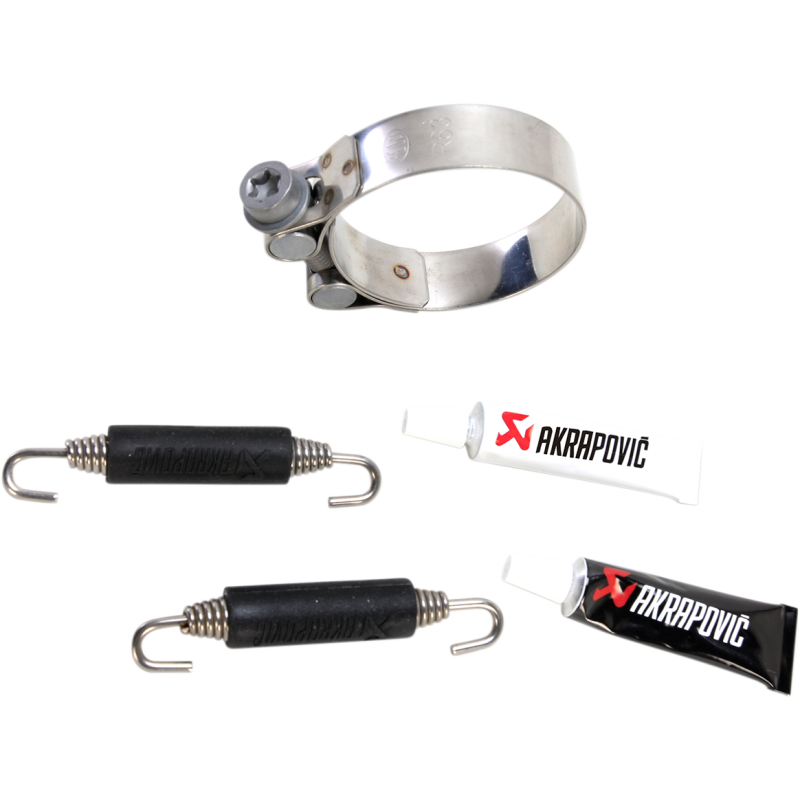 Akrapovič Single Titanium Muffler w/ Carbon End Cap for Kawasaki Concours 14 08-17