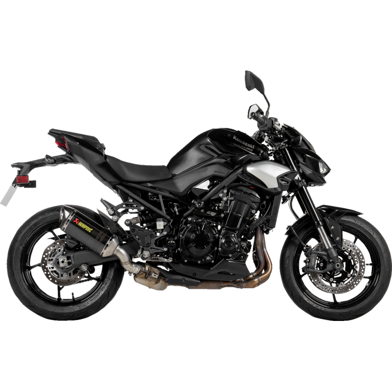 Akrapovič Single Carbon Muffler w/ Carbon End Cap for Kawasaki Z900 25