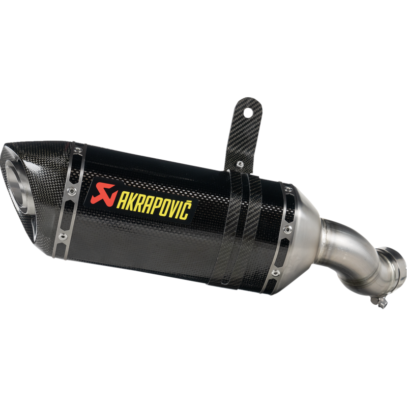 Akrapovič Single Carbon Muffler w/ Carbon End Cap for Kawasaki Z900 25