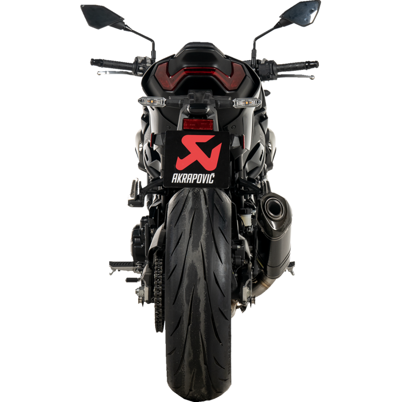 Akrapovič Single Carbon Muffler w/ Carbon End Cap for Kawasaki Z900 25