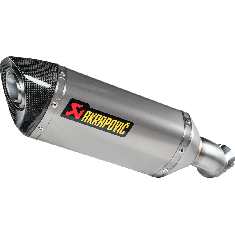 Akrapovič Single Titanium Muffler w/ Carbon End Cap for Kawasaki Z900 25