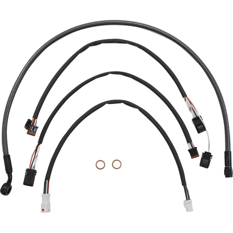 Black Pearl Handlebar Installation Kit (10" Apes)