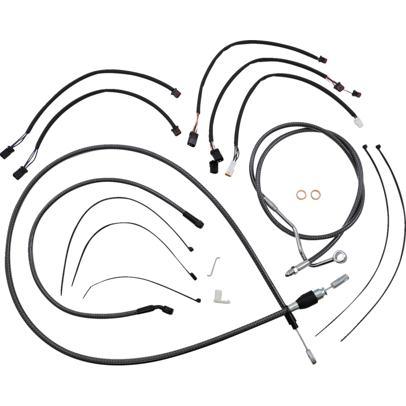 KarbonFibr Handlebar Installation Kit (12"-14" Apes)