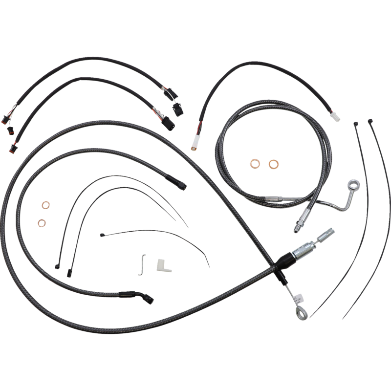 KarbonFibr Handlebar Installation Kit (12"-14" Apes)