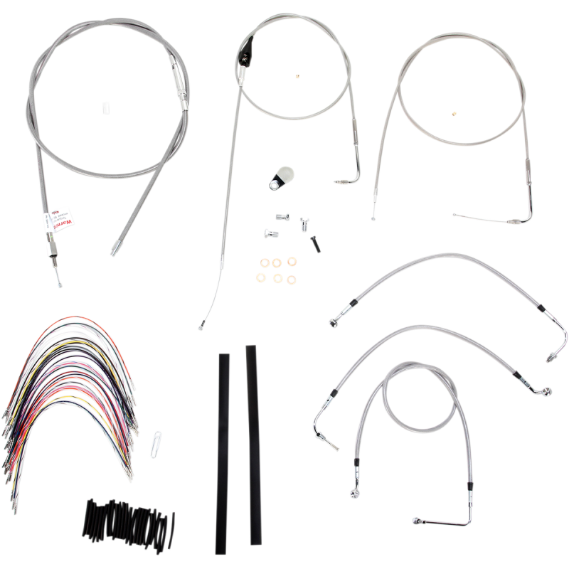 Ape Hanger Install Kit - Stainless Steel