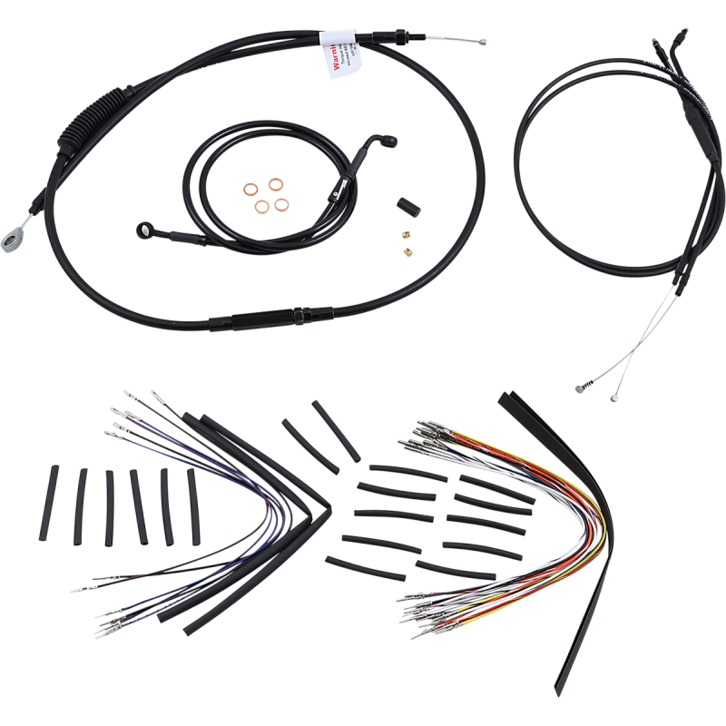 Jail Bar Install Kit - Black Vinyl